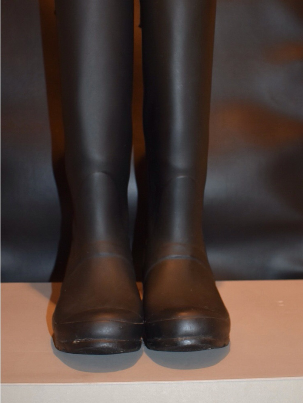 Hunter Black Rain Boot Insole with White Branding